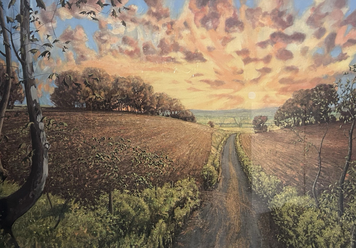 Artwork in Alice's counselling room